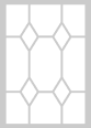 Decorative lattice grid pattern