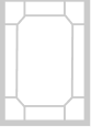 Octagonal perimeter grid pattern